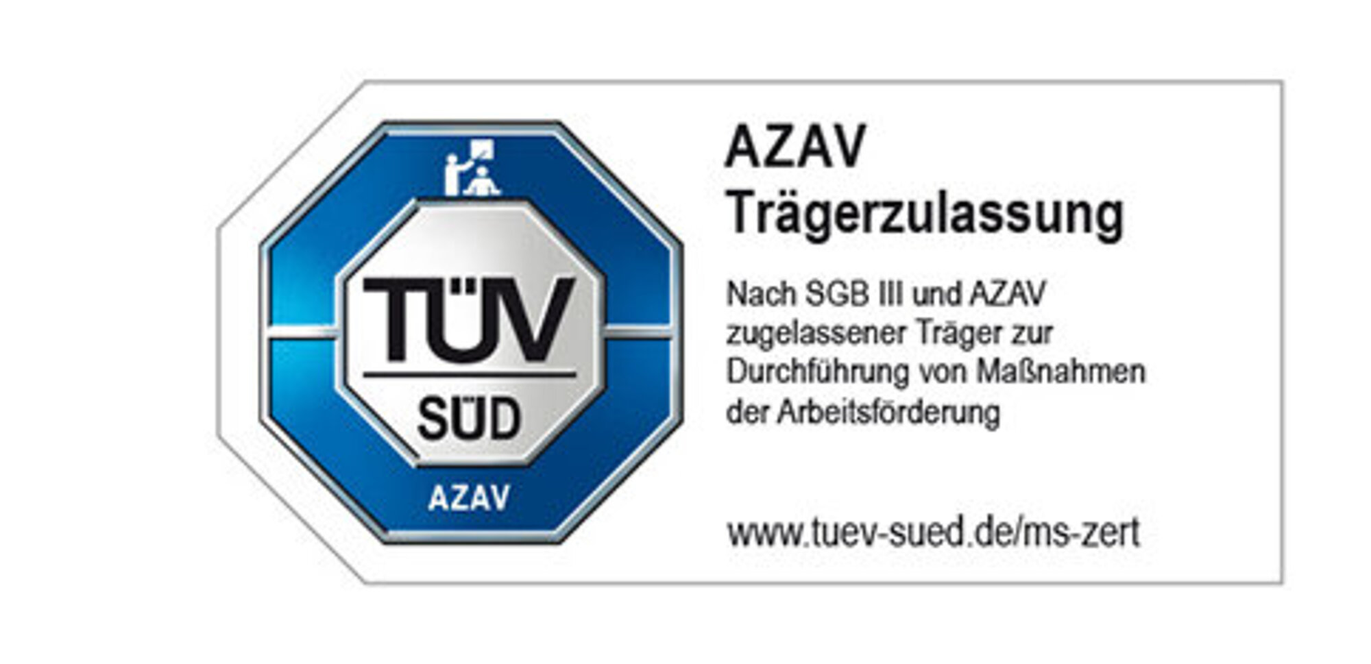 AZAV Siegel Trägerzulassung