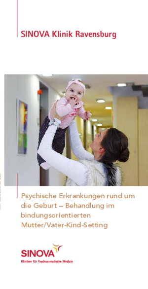 Folder SINOVA Ravensburg peripartale Therapie